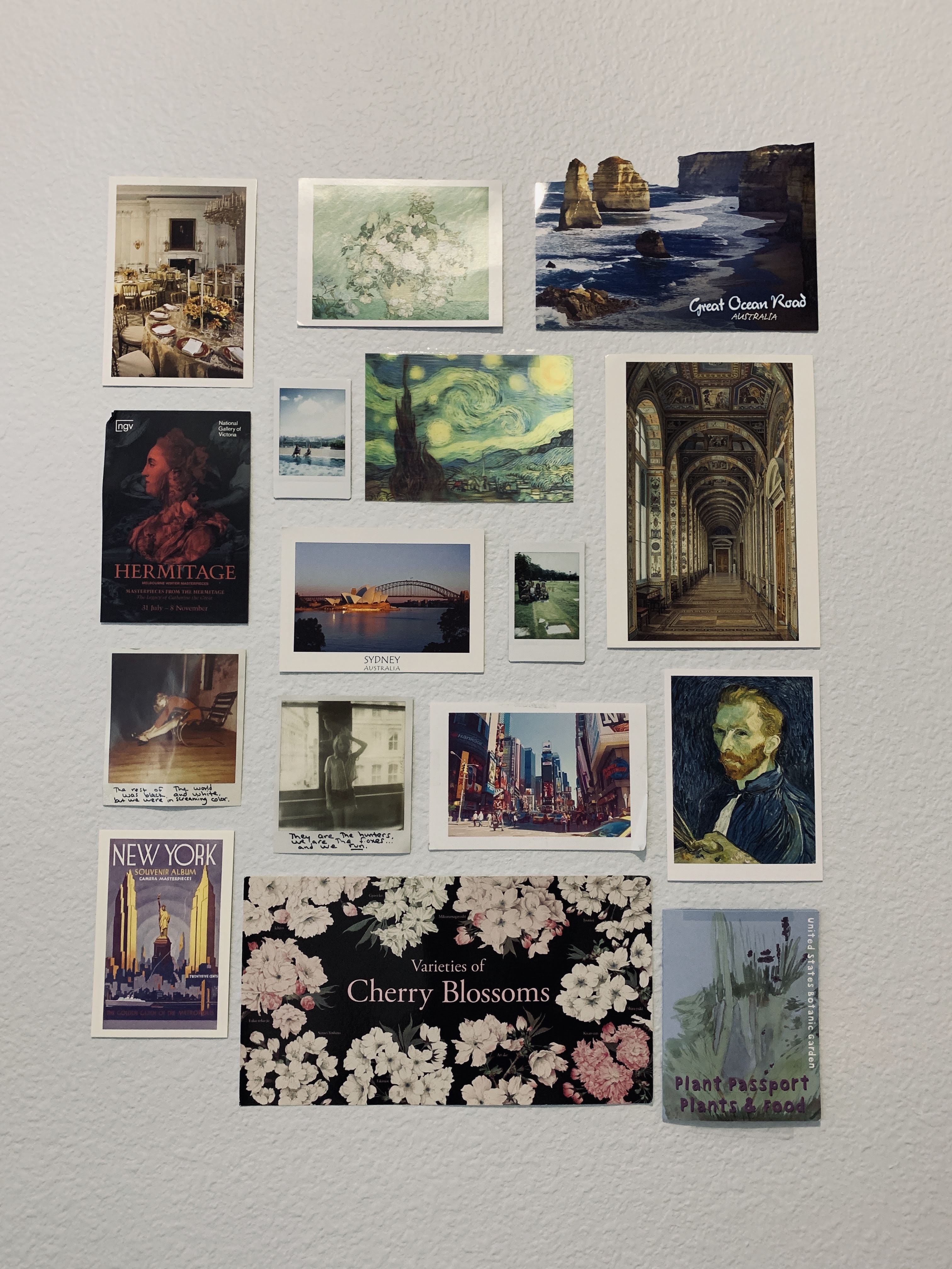 A collection of post cards I've saved up over the years. (Photo by DefiningAngelika)